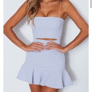 Just My Type Mini Dress Dove